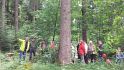 Fachkundige F�hrung durch den Weltwald, Landesarboretum im Kranzberger Forst